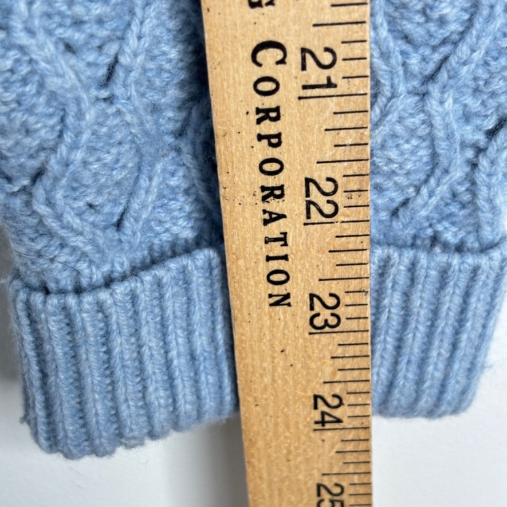 Pendleton Light Blue Knit Cardigan Sweater - Picture 9 of 10